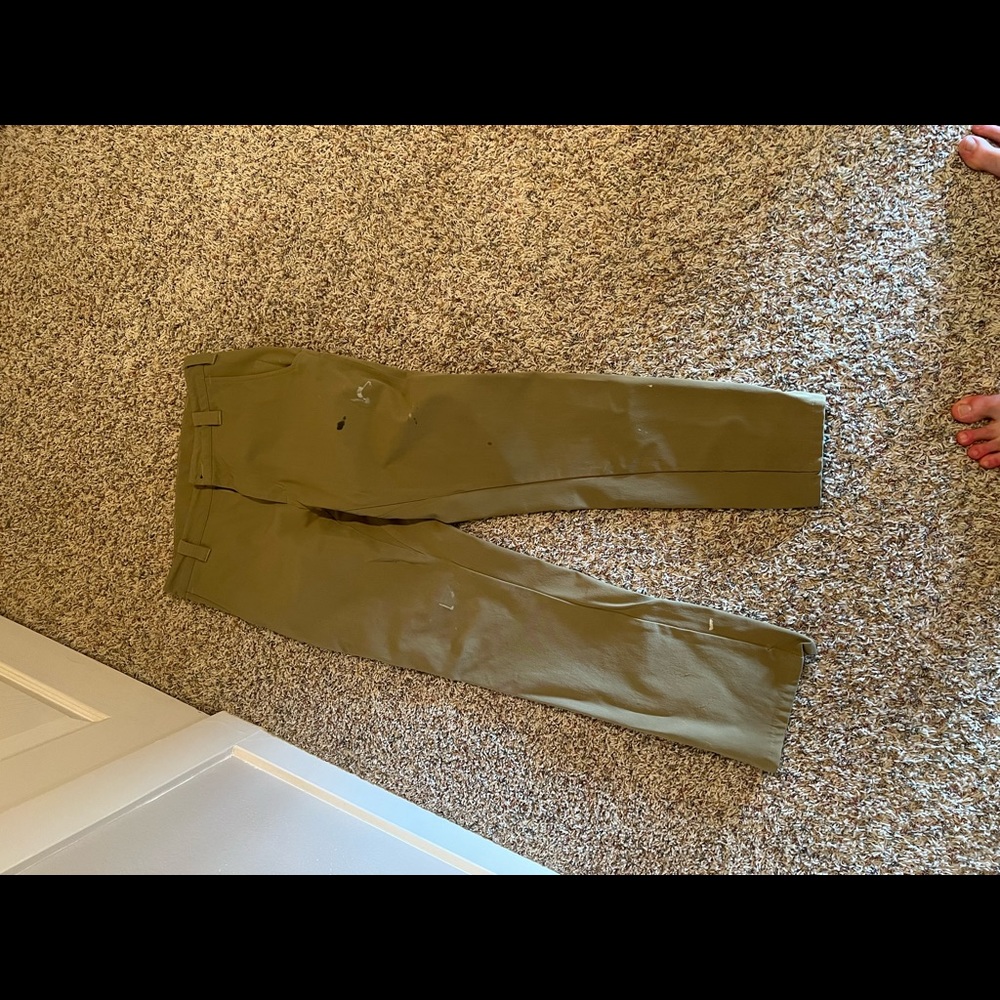 1620 shop pant, water resistant, stretchy, gusset crotch, bomb prof.